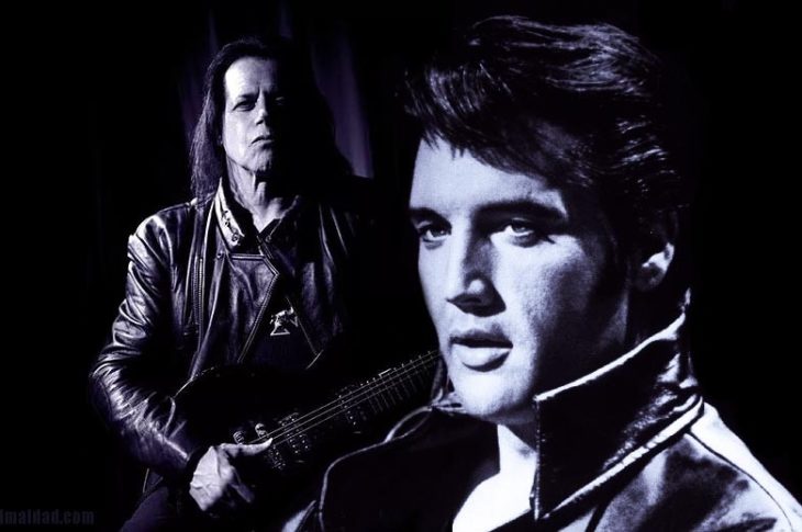 Danzig junto con Elvis.