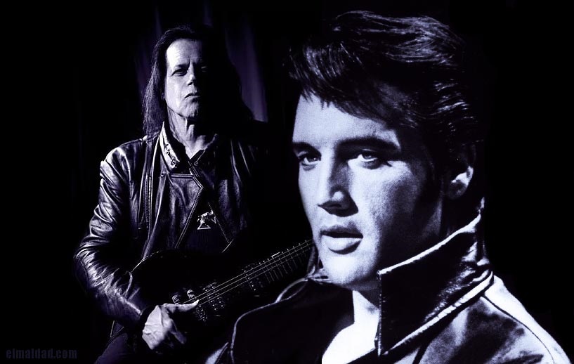 Danzig junto con Elvis.