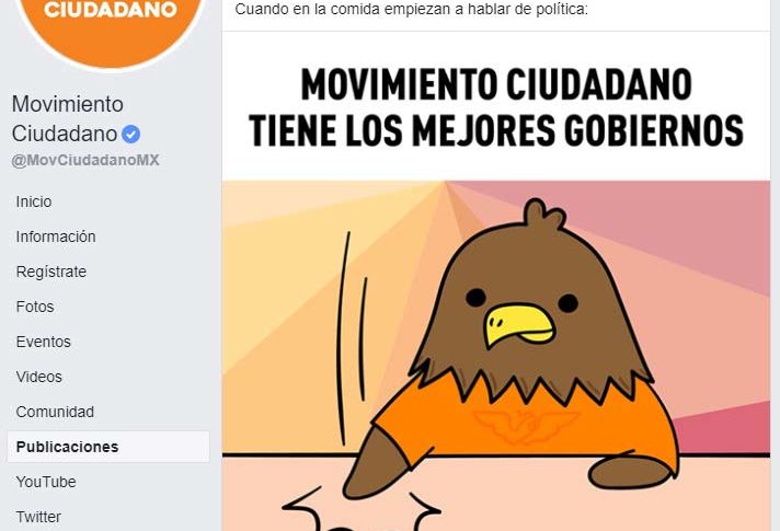 Meme de Movimiento Ciudadano.