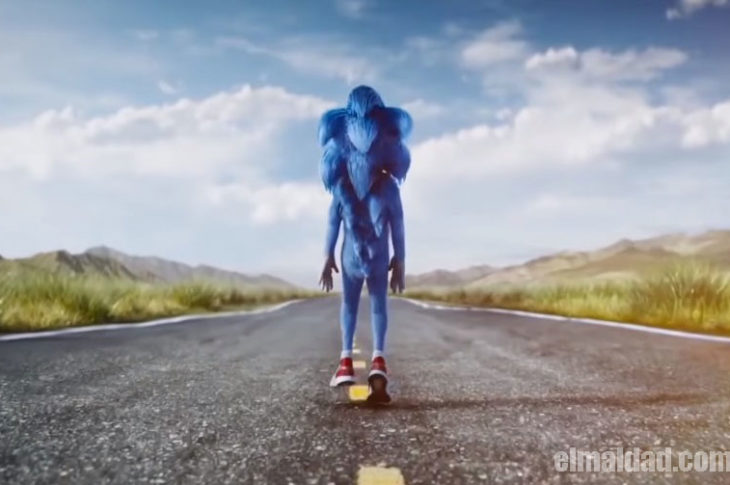Captura de pantalla del trailer de Sonic: La película.