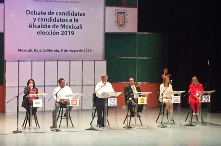 Candidatos a la presidencia municipal de Mexicali.
