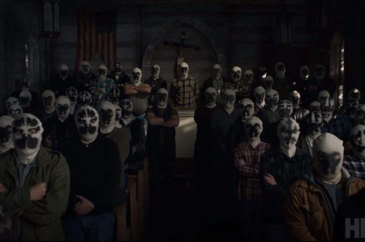 Captura de pantalla del teaser de Watchmen.