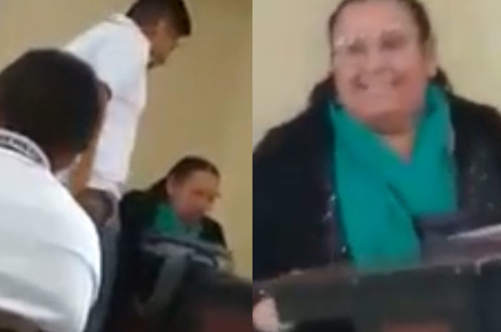Maestra insulta y amenaza a estudiante en el salón de clases.