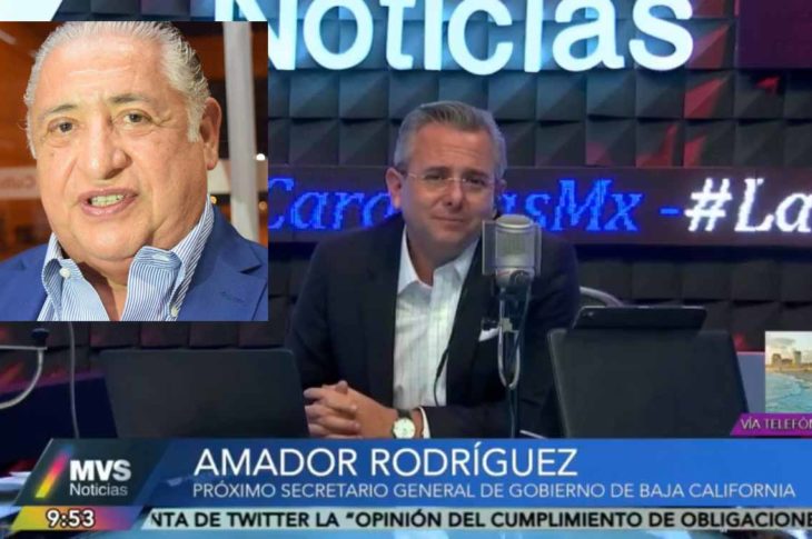Amador Rodríguez en entrevista vía telefónica con Luis Cardenas en MVS a nivel nacional.