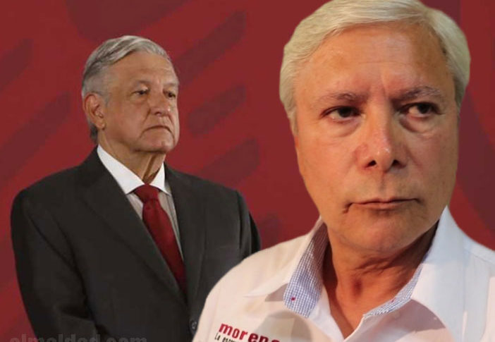 AMLO y Jaime Bonilla.