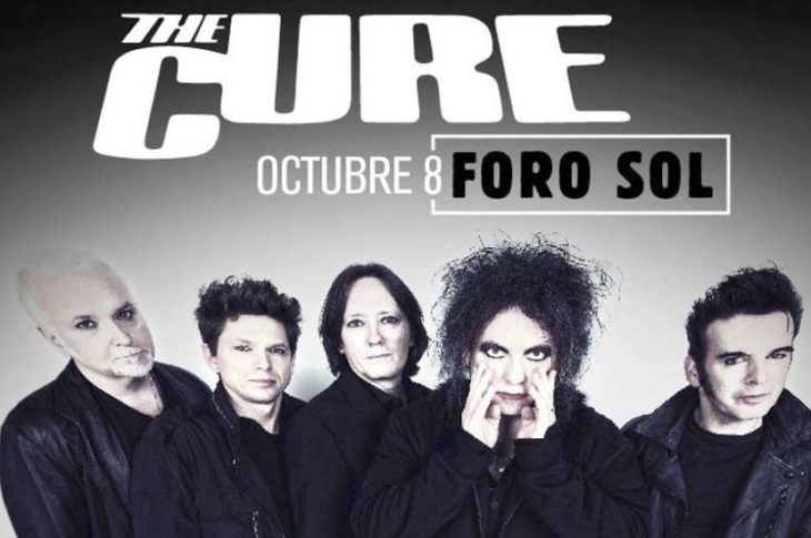 The Cure en vivo el 8 de Octubre en el Foro Sol de la CDMX.