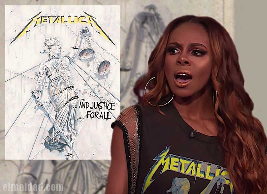 Candiace Dillard descubre quien es Metallica.