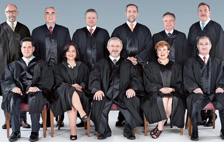Ministros de la Suprema Corte de Justicia de la Nación en México.