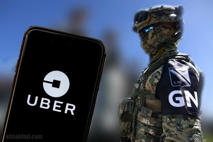 Guardia Nacional irá contra Uber por mandato de Segob.