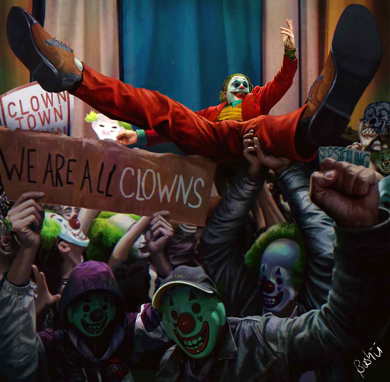 Joker es tomado como símbolo de protesta social.