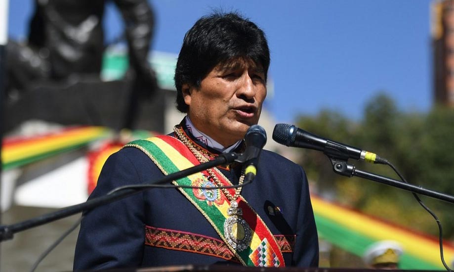 Evo Morales, ex-presidente de Bolivia.