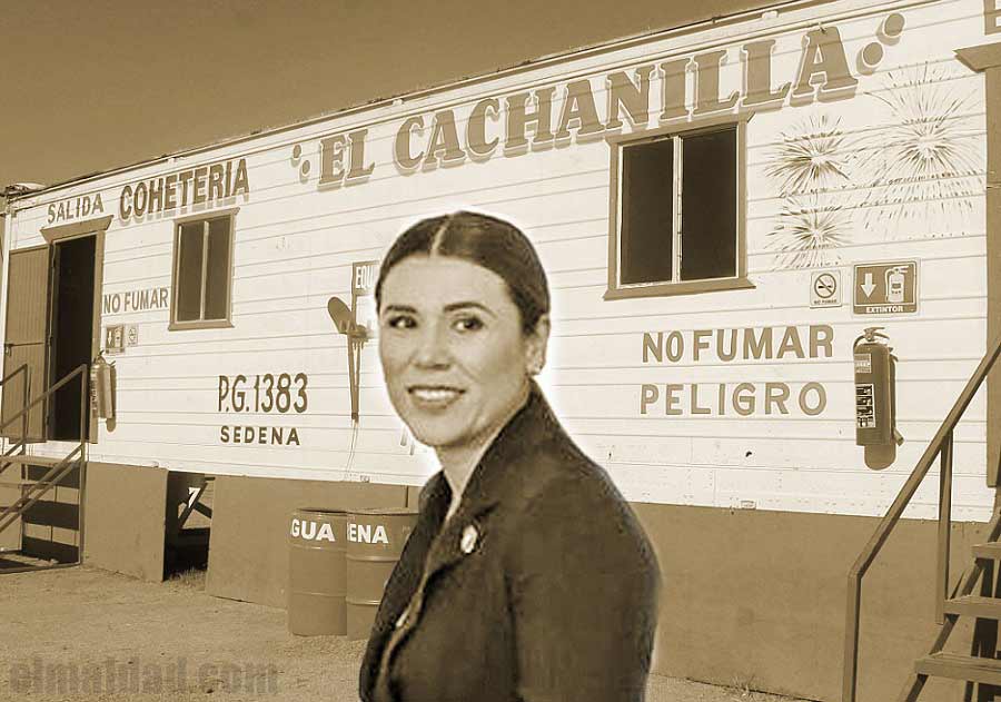 Marina del Pilar con todo en contra de los cohetes en Mexicali.