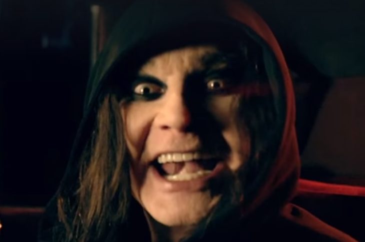 Captura de pantalla del nuevo vídeo musical de Ozzy.