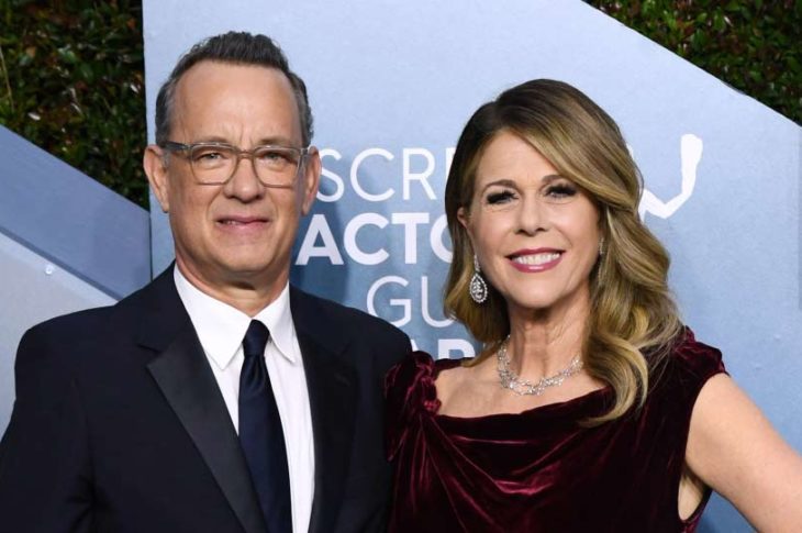 Tom Hanks y Rita Wilson.