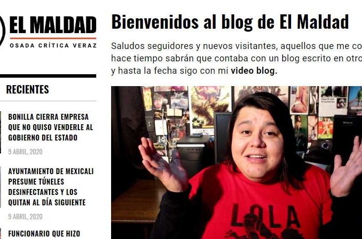 elmaldad.com cumple 1 año de existencia.