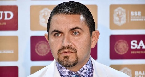 Secretario de salud de Baja California, Alonso Pérez Rico.