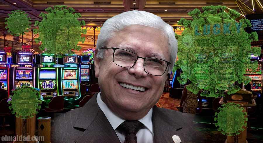 Jaime Bonilla estuvo en un casino en plena pandemia.