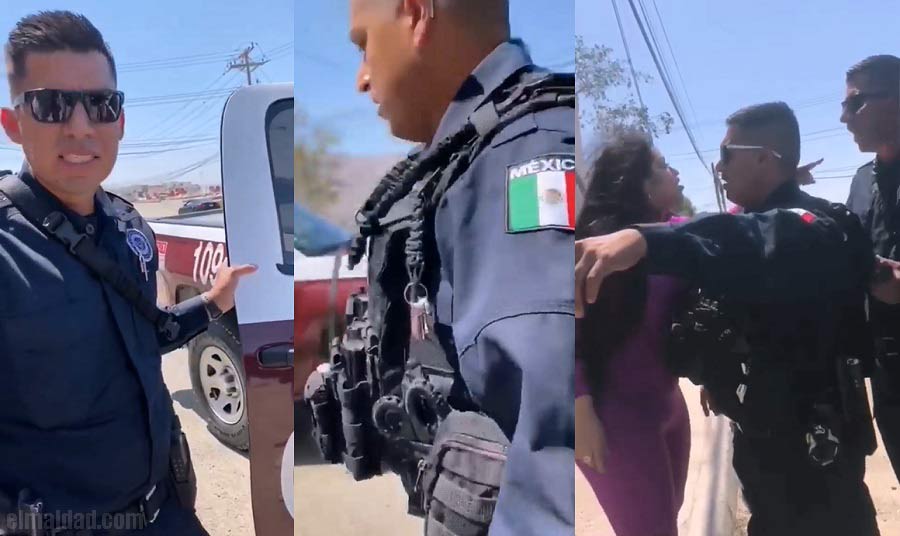 Elementos de la Guardia Estatal en Tijuana, Baja California.