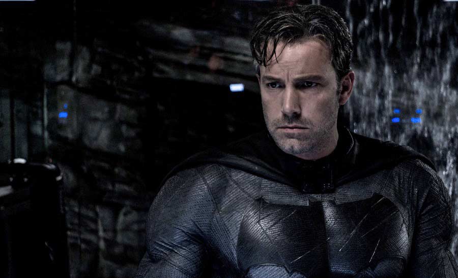 Ben Affleck encarnando a Batman en la cinta Batman v Superman (2016).