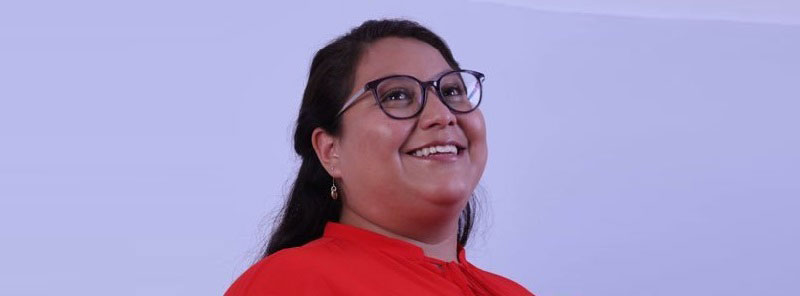 Citlalli Hernández, senadora de Morena.