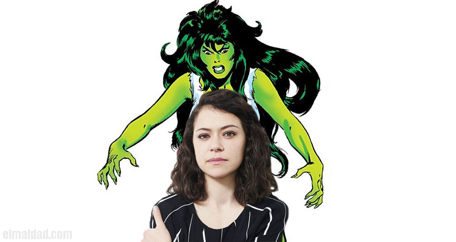 Tatiana Maslany dará vida a She-Hulk.