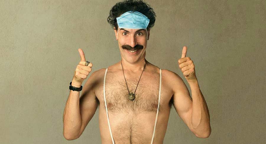 Promocional de Borat: Subsequent Moviefilm.