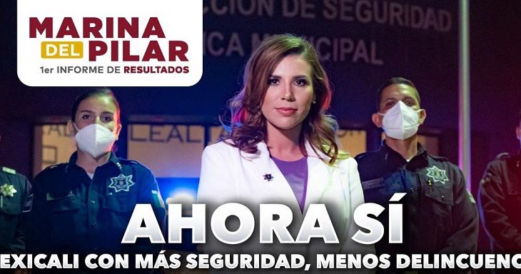 La primera imagen compartida de Marina del Pilar sobre su 1er informe de resultados.