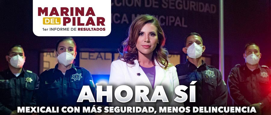 La primera imagen compartida de Marina del Pilar sobre su 1er informe de resultados.