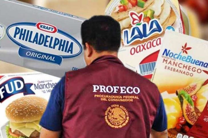 Profeco prohíbe venta de quesos y yogurt de marcas reconocidas.