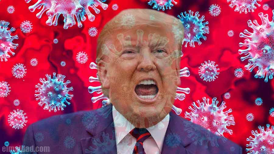 Trump tiene coronavirus.