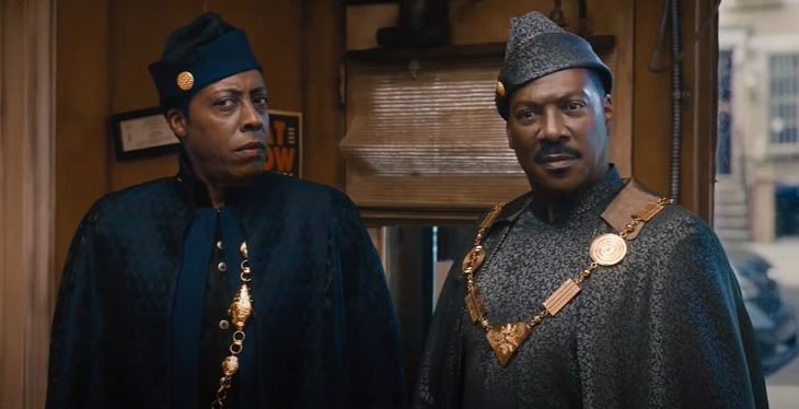 Escena de Coming 2 America.