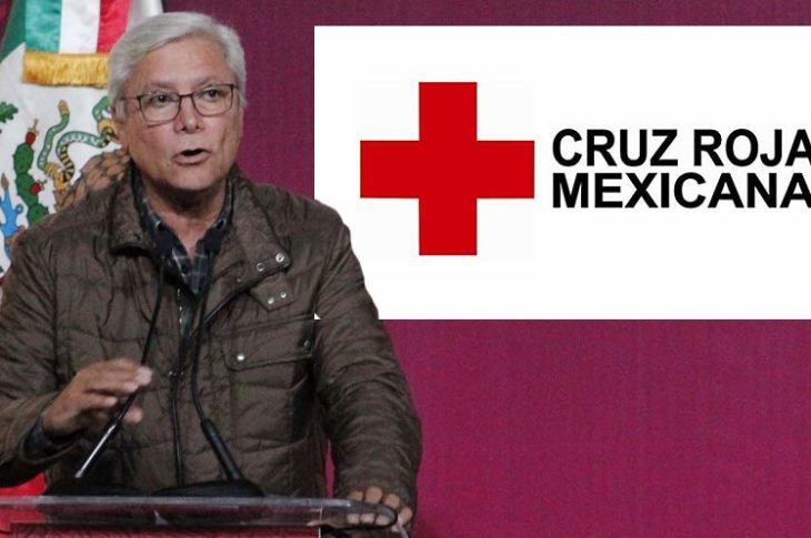 Jaime Bonilla quita donativo a la Cruz Roja.