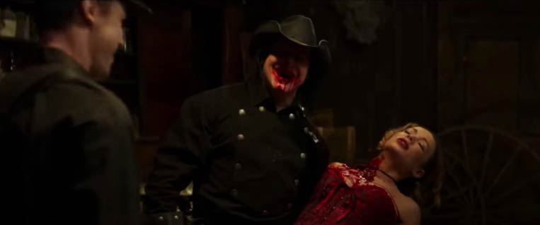 Captura de pantalla del trailer de Death Rider In The House Of Vampires.