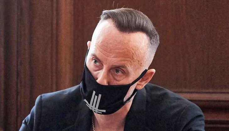 Nergal declarando ante las autoridades polacas.