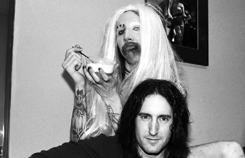 Manson y Reznor, 1995.