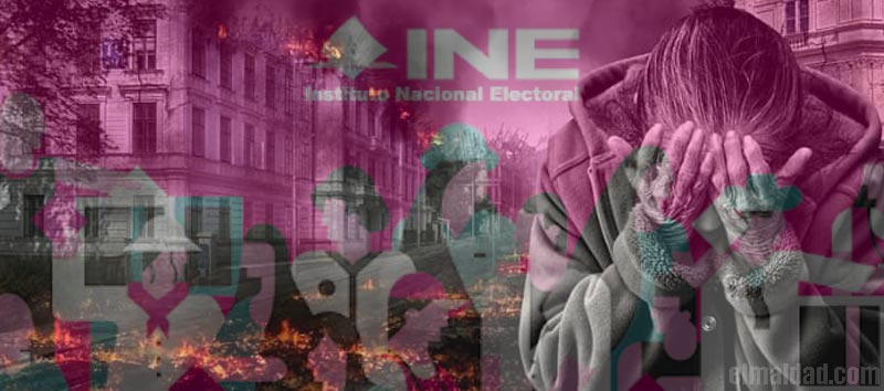 Elección plagada de hechos violentos e irregularidades en Baja California.
