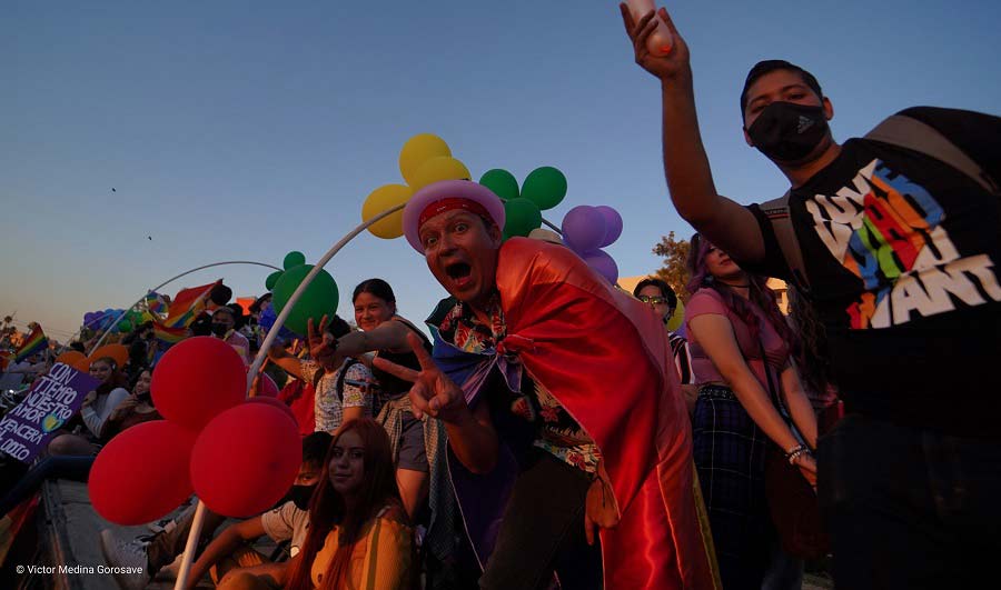 LGBT+ Mexicali. Foto: Víctor Medina.