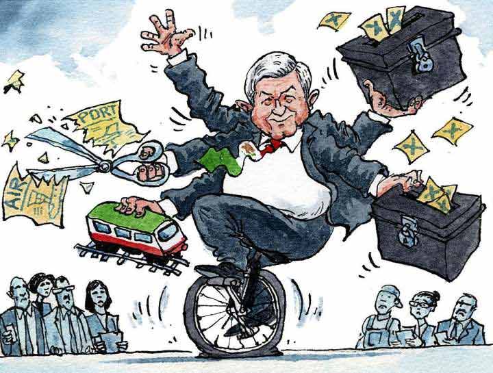 Caricatura de AMLO.
