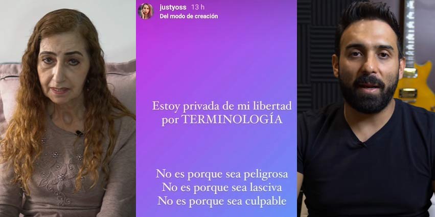 Marina, historia en Instagram de YosStop y Gerardo González.