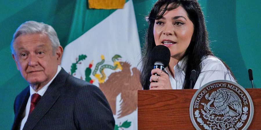 AMLO y Ana Elizabeth.