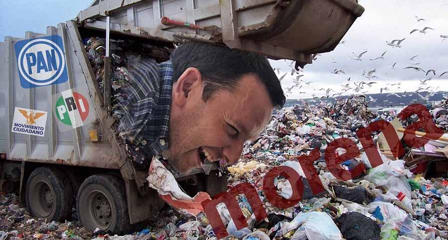 Carlos Torres, parte de la basura de los otros partidos en Morena.