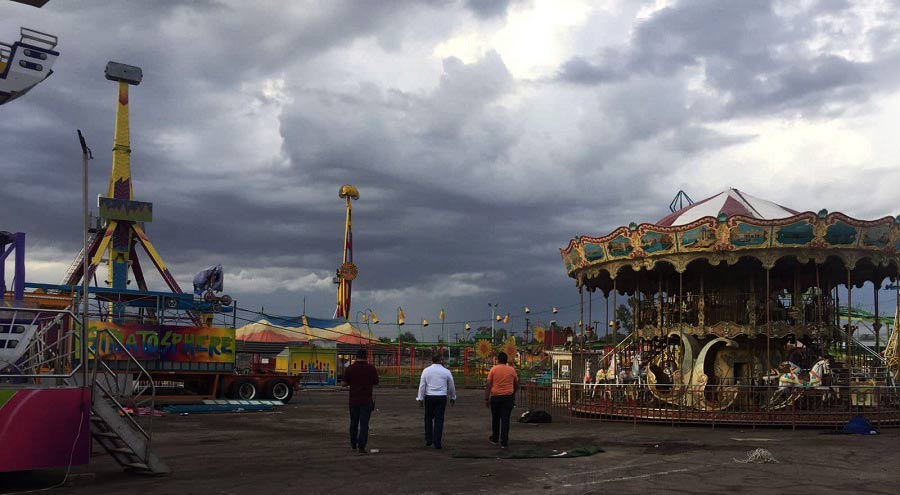 Recorrido en el FEX previos de las Fiestas del Sol.