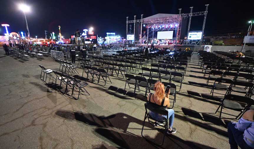 Isla de las estrellas, Fiestas del Sol 2021. Foto: Sergio Caro.
