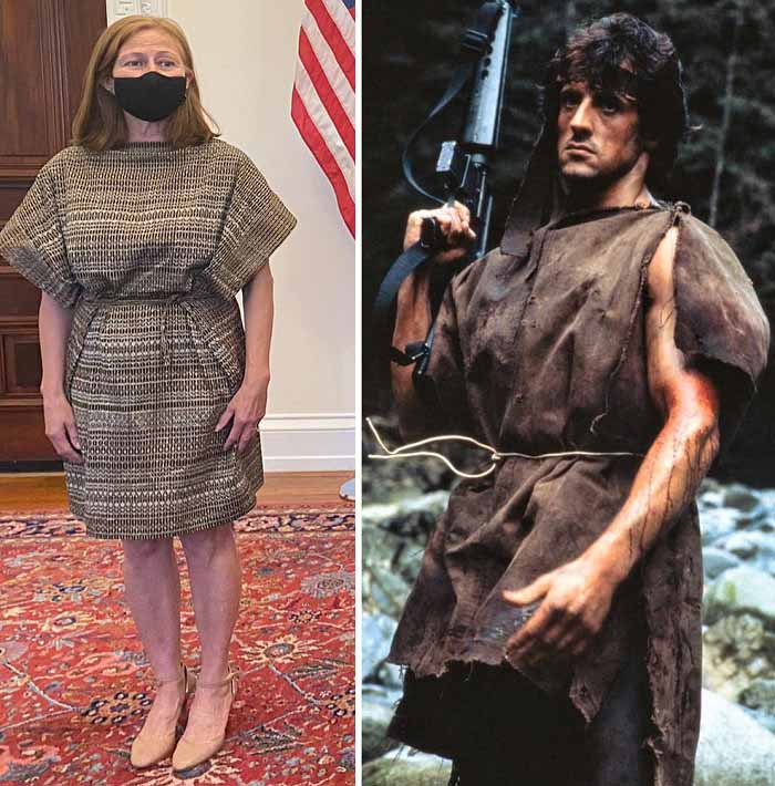 Tatiana Clouthier y John Rambo.