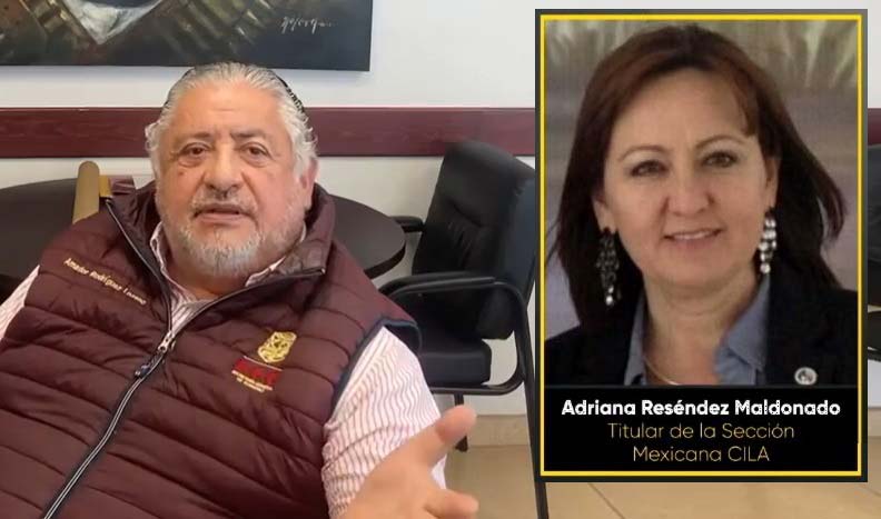 Amador Rodríguez y Adriana Reséndez.