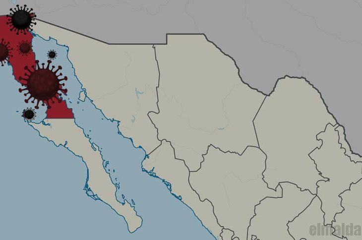 Baja California es la única entidad en semáforo naranja.