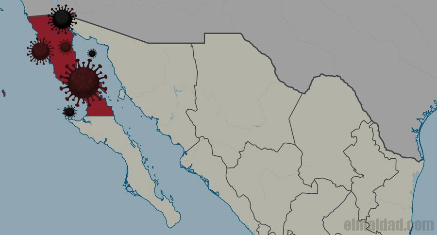 Baja California es la única entidad en semáforo naranja.