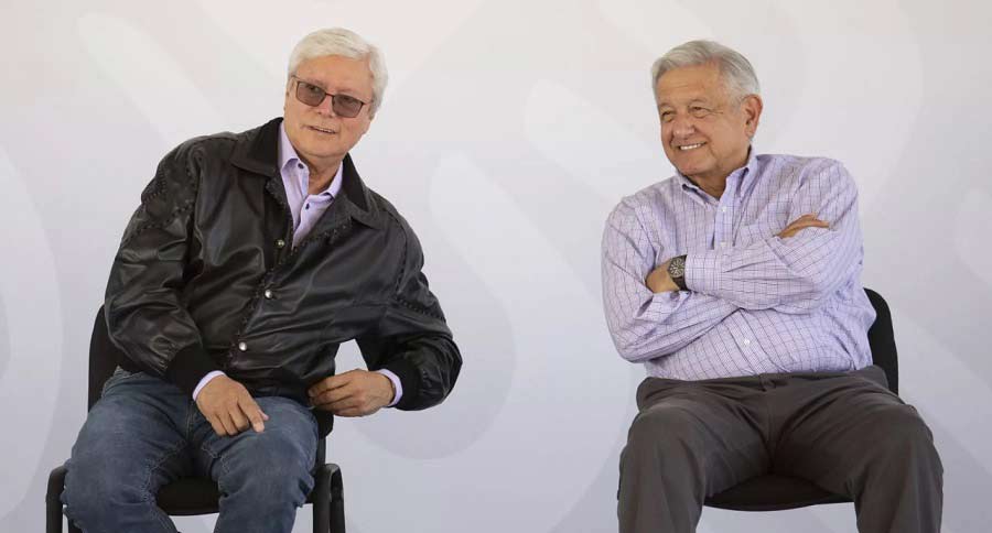 Bonilla y AMLO.