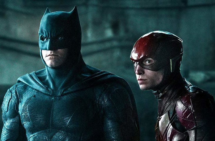 Batman y Flash en Justice League (2017).