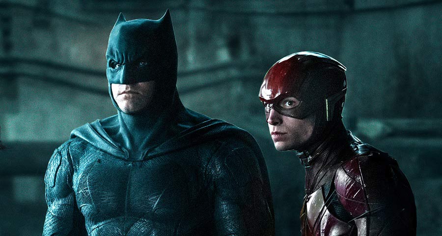 Batman y Flash en Justice League (2017).
